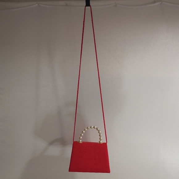 Saks Fifth Avenue Collection Women's Red Mini Bag - Picture 2 of 8